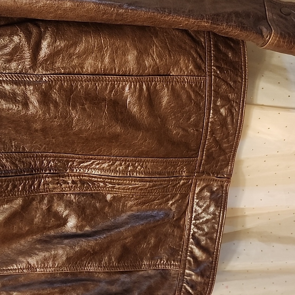 Dkny Leather Jacket - image 3